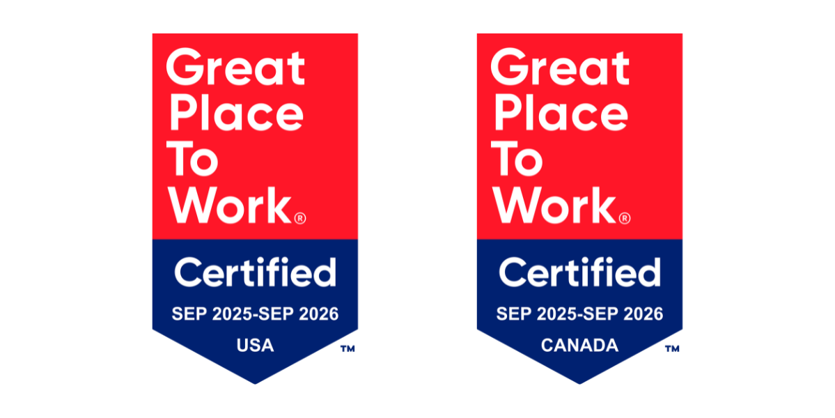 Great Place To Work Certification Badge for US & Canada